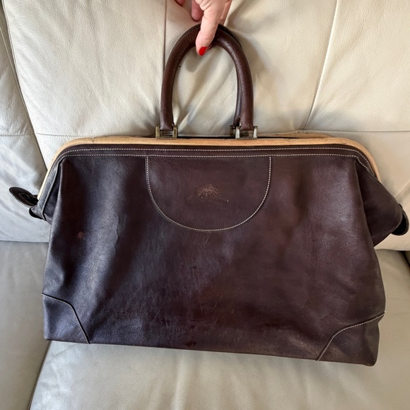 Tommy Bahama brown leather